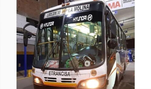 La empresa La 40 cambiará de dirección por la medida tomada de la ATU. Foto Facebook/Voces de la Molina