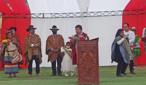 El mandatario hizo una serie de promesas en Ancahuasi. Foto: La República