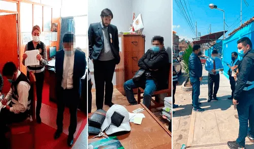 Operativo de arresto contra funcionarios se ejecutó este viernes 9 de septiembre. Foto: composición LR/Ministerio Público Operativo de arresto contra funcionarios se ejecutó este viernes 9 de septiembre. Foto: composición LR/Ministerio Público