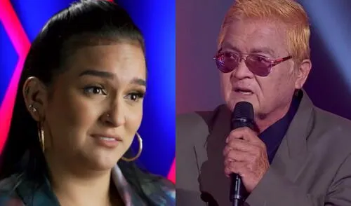 Miguel Ángel no tuvo la mejor de las actitudes en "La voz senior". Foto: composición LR/Latina