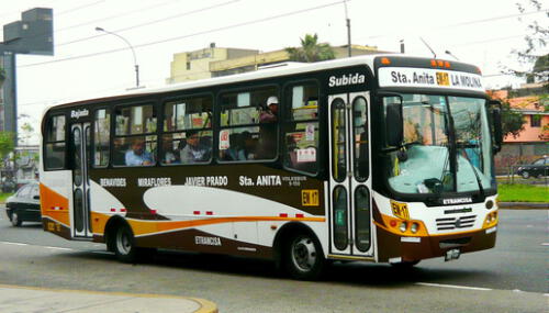 La línea 40 parte desde La Molina, luego Surco, Miraflores y finaliza en Santa Anita. Foto: Nitro.pe