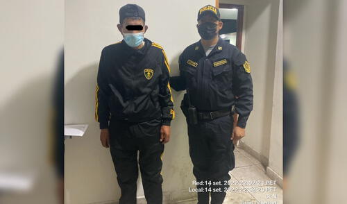 Lucho Quispe Álvarez (44) fue acusado por violación sexual en contra de una adolescente. Foto: PNP