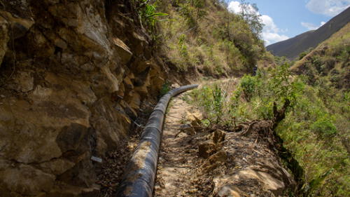 Infraestructura hídrica promoverá el uso eficiente de agua para riego en distrito de Sócota. Foto: Gerencia Sub Regional Cutervo.