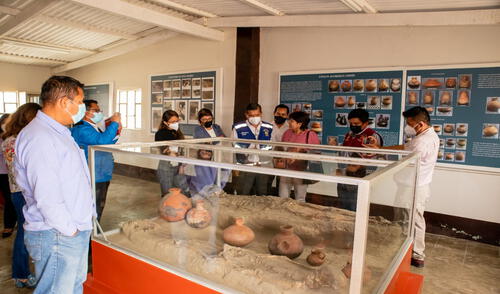Remodelan centro arqueológico en Sechura. Foto: La República. Remodelan centro arqueológico en Sechura. Foto: La República.