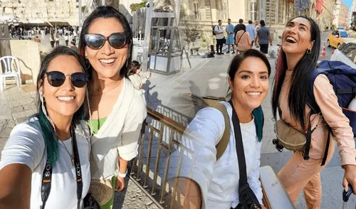 Fátima Sotomayor y Daniela Cabrera son las creadoras del canal Misias pero viajeras en YouTube. Foto: composición La República / Fabrizio Oviedo