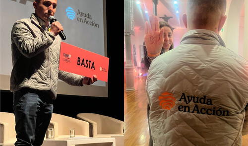 El coordinador nacional de Protección de Ayuda en Acción, José David Bardales, refirió que 8 de cada 10 mujeres han sufrido acoso en las calles. Foto: Ayuda en Acción