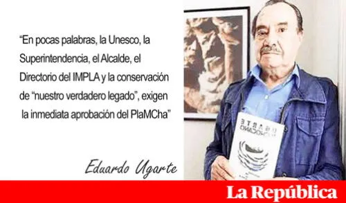 Columna de Eduardo Ugarte y Chocano.