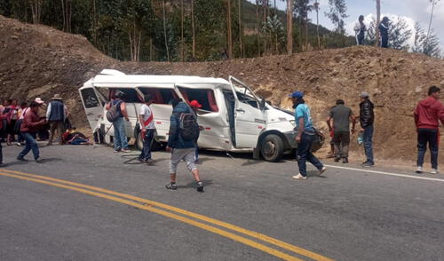 Accidente en Muñapata - Cusco. Foto: difusión
