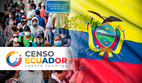El proceso del Censo en Línea en Ecuador 2022 estará vigente durante todo octubre. Foto: composición LR/AFP/Censo Ecuador