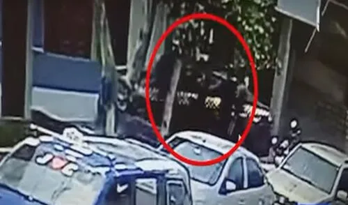 El hecho ocurrió cerca al medio día del último jueves 6 de setiembre. Foto captura Panamericana