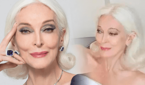 Carmen Dell'Orefice nació en Nueva York en 1931 y es hija única de un inmigrante italiano y de una húngara. Foto: composición LR/ Iconic You/ New You