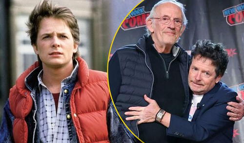 'Marty McFly' y el ‘Doc’ son los protagonistas de la trilogía "Volver al futuro". Foto: composición LR / Universal Pictures