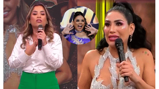 Ethel Pozo expresó su fastidio contra Leysi Suárez por hablar de Giuliana Rengifo. Foto: composición LR/América TV