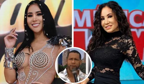 Janet Barboza y Melissa Paredes fueron compañeras de conducción en "América hoy". Foto: Instagram Janet Barboza/Melissa Paredes/captura América TV