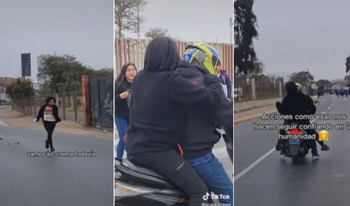 Miles de usuarios quedaron impresionados al ver este conmovedor gesto. Foto: composición LR/Captura de TikTok/@grupo_preuni Miles de usuarios quedaron impresionados al ver este conmovedor gesto. Foto: composición LR/Captura de TikTok/@grupo_preuni