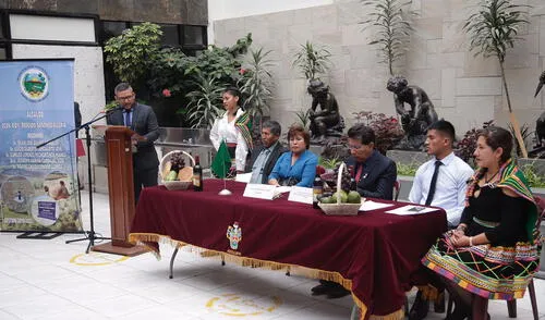 Conferencia sobre Geoglifo. Foto: La República