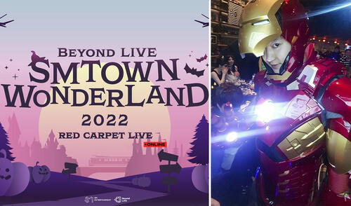 Fiesta de Halloween de SM Entertainment premia a los mejores disfraces de la agencia. Foto: SMTOWN