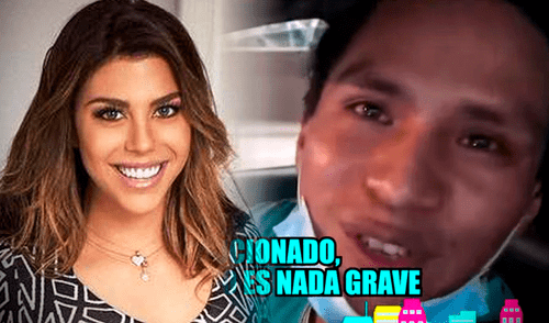 "Ha sido un pequeño roce, nada más", dijo el conductor, luego de conversar con la modelo. Foto: captura de Youtube/Willax/Composición LR "Ha sido un pequeño roce, nada más", dijo el conductor, luego de conversar con la modelo. Foto: captura de Youtube/Willax/Composición LR