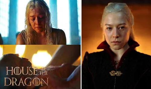 "House of the dragon" ha dejado impactados a los fans, no solo por la muerte de Lucerys, sino también por el parto de Rhaenyra. Foto: composición LR/HBO Max