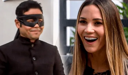 Hiro y Macarena bailaron merengue luego de que Joel rechazara a la joven Montalbán en el último episodio de "Al fondo hay sitio". Foto: composición/América TV