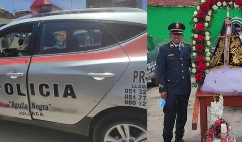 El S2 PNP Jhon Abimael Araujo Salas (33) apareció inconsciente a las 4.00 a. m. del 18 de octubre en inmediaciones del Parque las Aguas con el jirón Azángaro, Juliaca (Puno). Foto: PNP