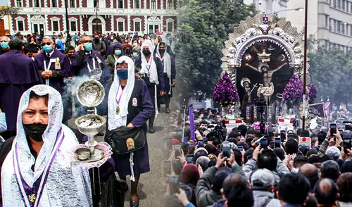 Sigue en vivo el cuarto recorrido del Señor de los Milagros. Foto: composición Jazmin Ceras