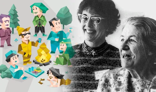 Madre e hija se unieron para crear uno de los indicadores de personalidad más famosos. Foto: composición LR/ Press MX/ Another eye opens