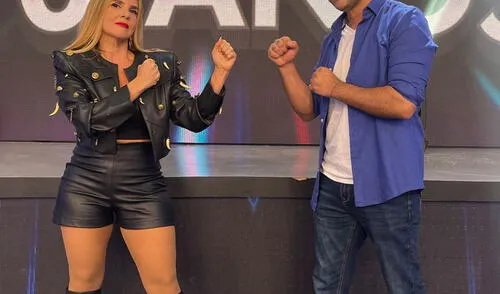 Johanna y Renzo, conductores de EEG.