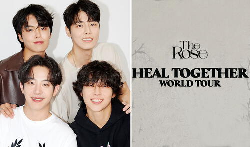 The Rose en Perú: grupo coreano visita Perú por primera vez. Foto: Transparent Arts