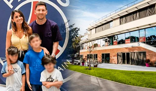 Lionel Messi matriculó a sus hijos en una lujosa y exclusiva escuela de Paris. Foto: composición LR/ Instagram/ American School of Paris
