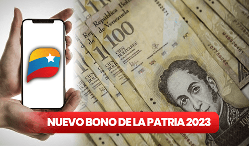 Nuevo bono de la patria 2023