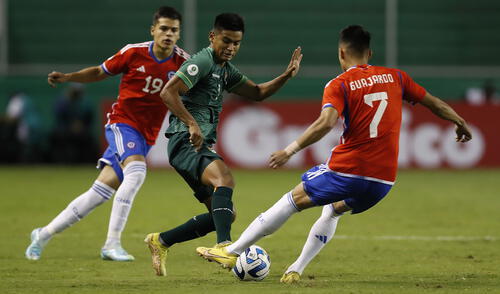 Chile se fue al descanso con el marcador 1-0 sobre Bolivia larepublica.pe