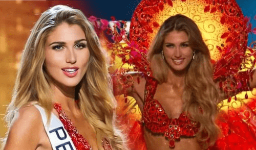 Alessia Rovegno presentó problemas con su traje típico en desfile preliminar del Miss Universo. Foto: composición/Miss Universo/difusión Alessia Rovegno