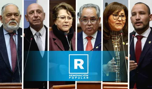 Renovación Popular se opone a un adelanto de elecciones generales en el marco de la crisis política. Foto: composición de Diego Alva/La República/ Congreso Renovación Popular se opone a un adelanto de elecciones generales en el marco de la crisis política. Foto: composición de Diego Alva/La República/ Congreso
