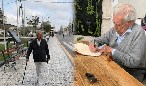 Vargas Llosa acaba de terminar su nueva novela. Foto: composición LR/Álvaro Vargas Llosa/Twitter Vargas Llosa acaba de terminar su nueva novela.