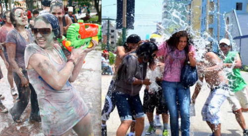 Carnavales en Lima se celebran cada domingo de febrero. Foto: Andina carnavales