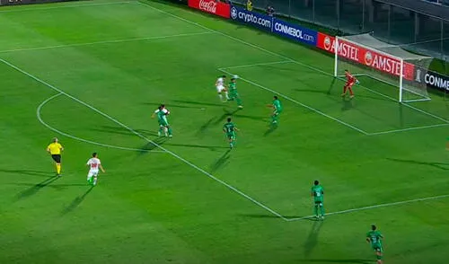 Nacional se adelanta en el marcador. Foto: captura ESPN larepublica.pe