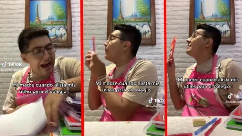 Muchos usuarios se sintieron identificados con el video del usuario luisfer.sarabia. Foto: composición LOL/captura TikTok/@luisfer.sarabia