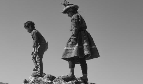 La película ha sido filmada en blanco y negro y en la lengua quechua, que es la que habla toda la comunidad. Foto: La República Diógenes