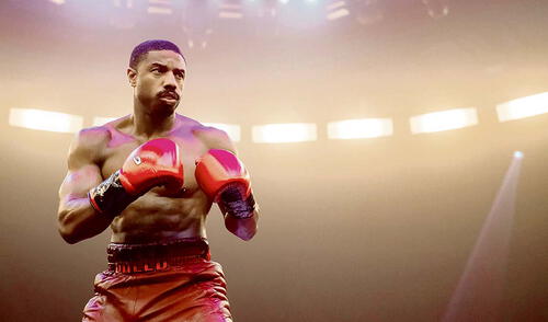 Solo en el ring. Michael B. Jordan asume como director en el nuevo filme de la saga que lo lanzó a la fama. Foto: difusión larepublica.pe