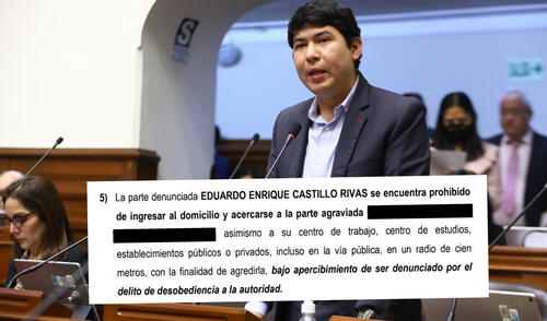 Fiscalía Penal de Sullana fue notificada del caso de Eduardo Castillo. Foto: composición/Congreso