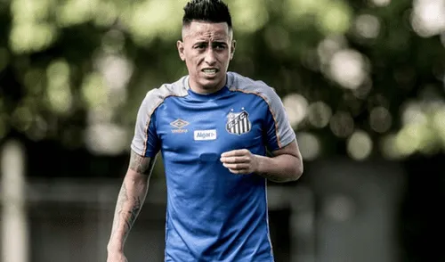 Christian Cueva jugó en Brasil por el Santos y el Sao Paulo. Foto: Santos FC Christian Cueva, Santos FC