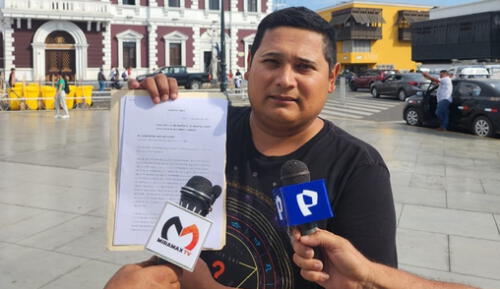 El hombre viajó a Trujillo a realizar su denuncia.