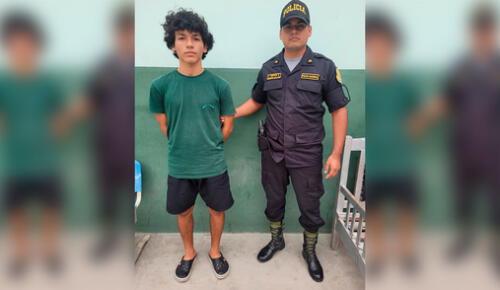 Intervención se dio en el distrito de La Victoria. Foto: PNP Ipad permite captura de ladrón de chifa en Chiclayo