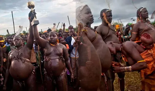 Esta región del planeta conformada por tribus fue declarada por la UNESCO como Patrimonio Cultural de la Humanidad en 1980. Foto: Pavel Wolberg/News Pictures Esta región del planeta conformada por tribus fue declarada por la UNESCO como Patrimonio Cultural de la Humanidad en 1980.