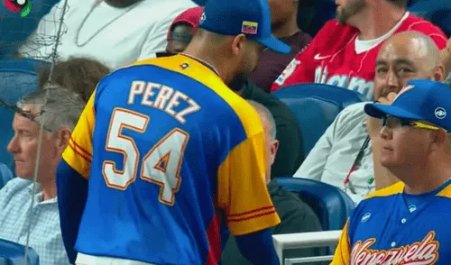 Martín Pérez y Lance Lynn abrirán el partido por los cuartos de final del Clásico Mundial de Béisbol 2023. Foto: captura Fox Deportes Martín Pérez y Lance Lynn