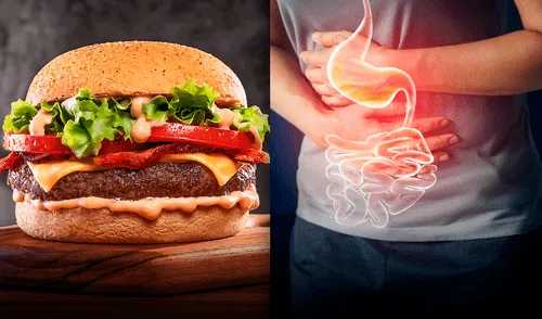 El hombre de 37 años pensó que se trataba de dolores por la comida rápida