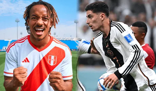 La última vez que se enfrentaron fue en 2018, cuando los europeos ganaron 2-1. Foto: composición LR/AFP/Adidas Selección peruana, selección alemana