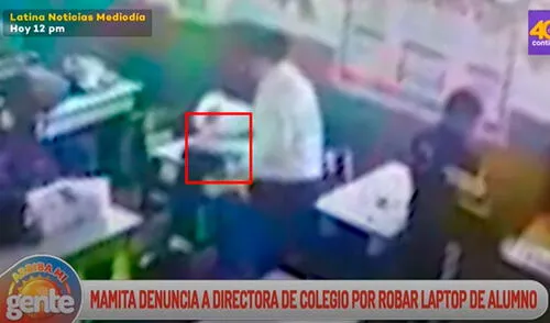 La madre pidió que el Ministerio de Educación (Minedu) investigue lo que sucede dentro del colegio, ya que esta acción se ha repetido anteriormente con otros alumnos. Foto: captura de ATV La madre pidió que el Ministerio de Educación (Minedu) investigue lo que sucede dentro del colegio, ya que esta acción se ha repetido anteriormente con otros alumnos. Foto: captura de ATV