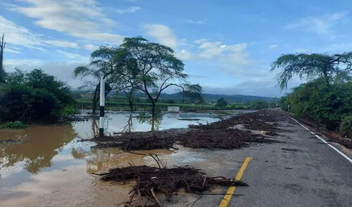 Pobladores se quedan aislados tras incremento de quebradas. Foto: Diario La Hechicera Se activan quebradas.
